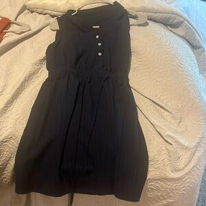 Navy blue dress